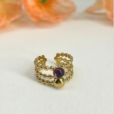 Anillo Duo Lila