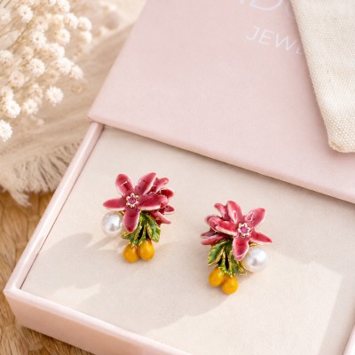 Pendientes  Flores Silvestre