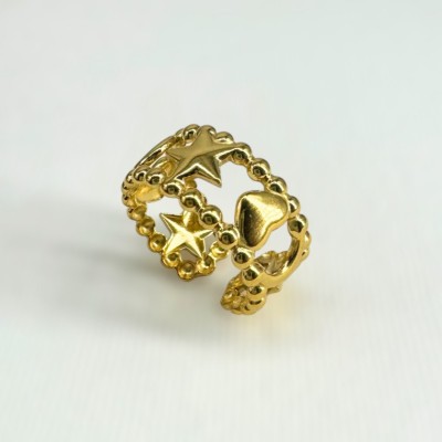 Anillo Star Gold