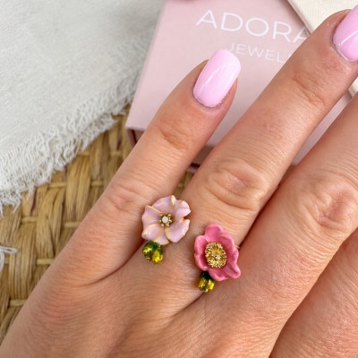 Anillo Duo Floral