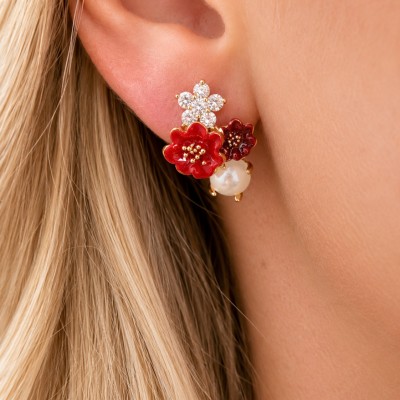 Pendientes Rubi Floral