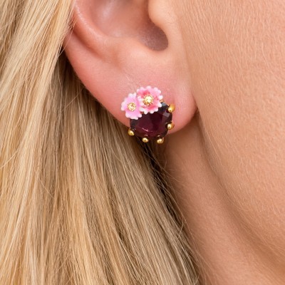 Pendientes Flor de Amatista