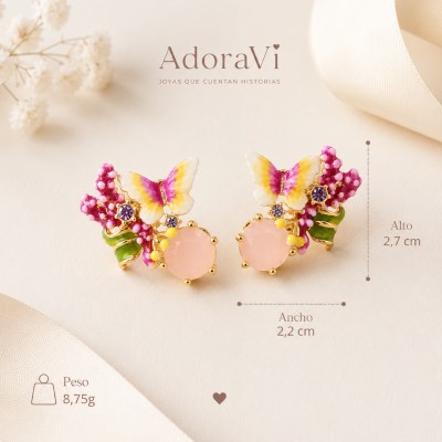 Pendientes  Jardín de Mariposas