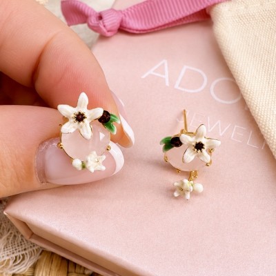 Pendientes Flor de Nacar