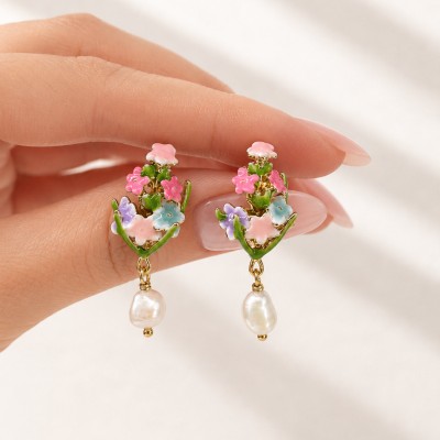 Pendientes Ramo de Primavera