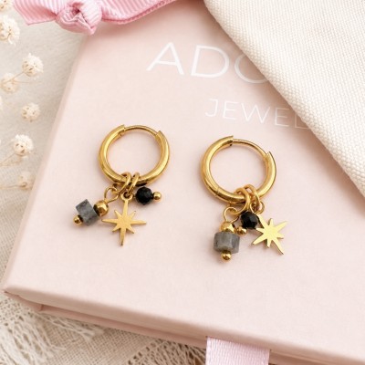 Pendientes Estrella Boreal