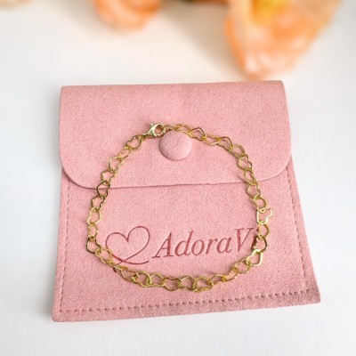 Pulsera Corazones Gold