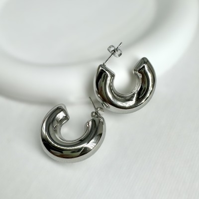 Pendientes Aro Oreli Silver