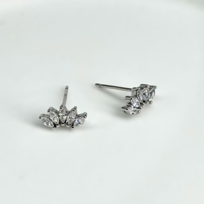 Pendientes Mineli Silver