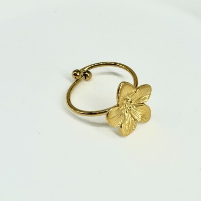 Anillo Flor Gold