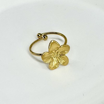 Anillo Flor Gold