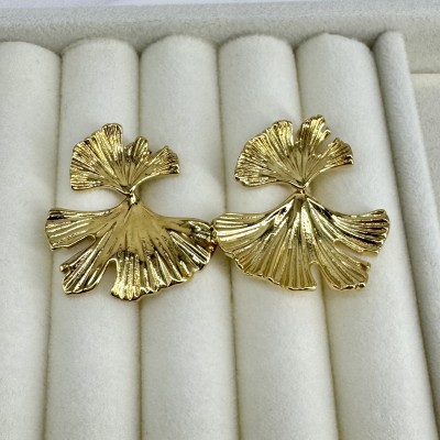 Pendientes Ginkgo