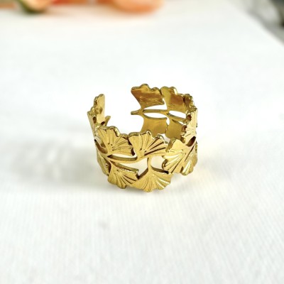 Anillo Ginkgo Gold