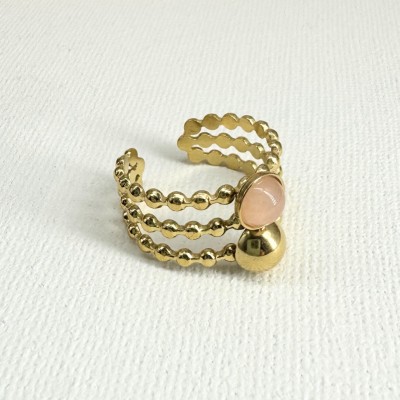 Anillo Duo Rosa