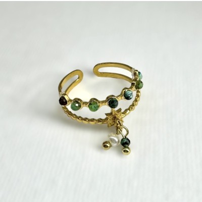 Anillo Alicia Green